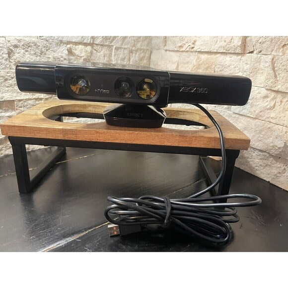 Microsoft Xbox 360 Kinect Sensor With Nyko Zoom Black 1414 - Picture 1 of 9